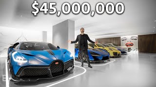 Внутри особняка миллиардеров за 45 000 000 долларов с Bugatti за 10 000 000 долларов
