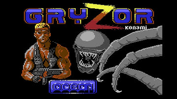 Commodore 64 Longplay [077] Gryzor (EU)
