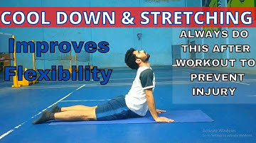Cool Down Routine After Badminton Training | Stretching Exercises | Cooldown After Workout