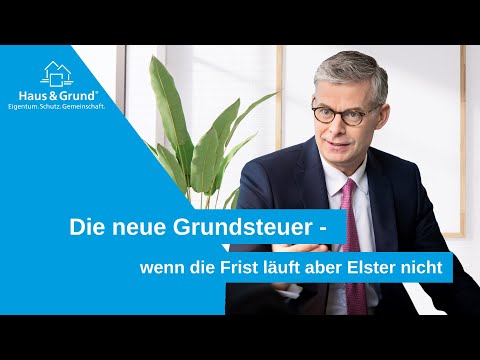 Die neue Grundsteuer - wenn die Frist läuft aber Elster nicht