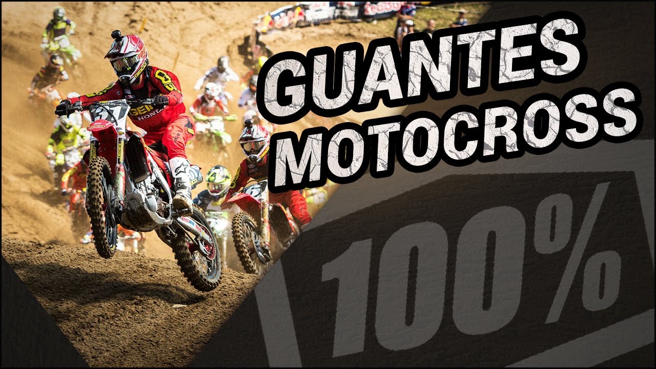 GUANTES MOTOCROSS 100% 