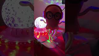 JELLYFISH LIKES DISCO LIGHT #asmr #jellyfishtoy #toysforkids #shortsfeed #shorts