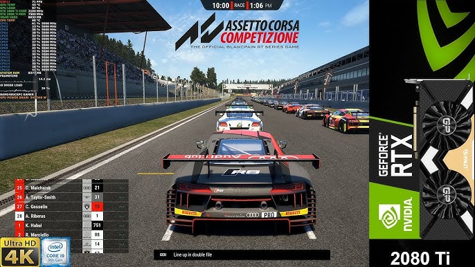 Assetto Corsa Competizione Shows-Off Its NVIDIA RTX Ray-Traced