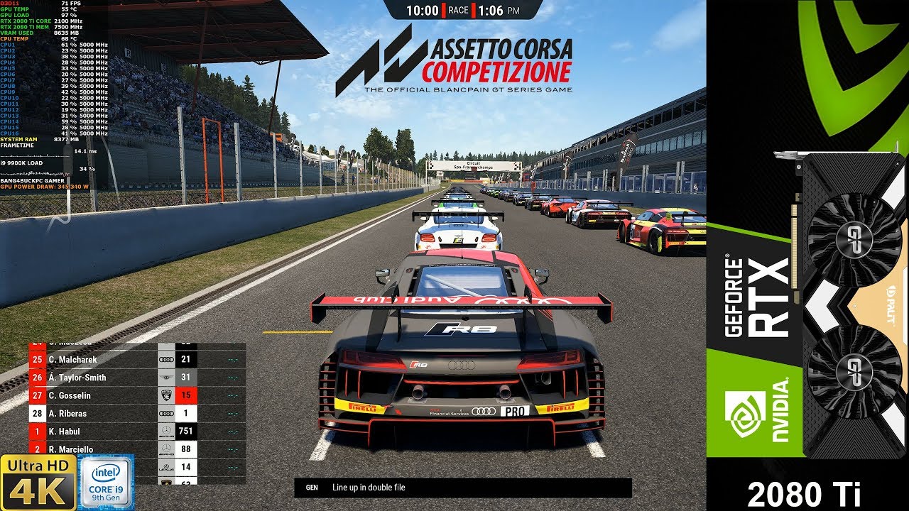 Assetto Corsa Competizione System Requirements