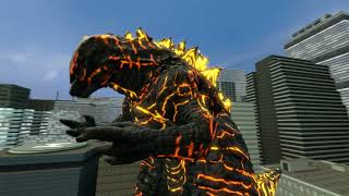 Burning Godzilla