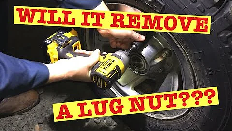 Can a DeWalt Impact Driver Remove a Lug Nut?
