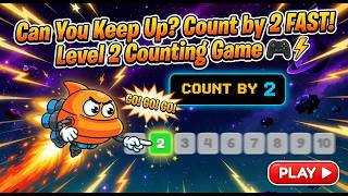 🎮 Level 2: Count by 2! Can You Beat the Speed Challenge? 😲⚡ screenshot 4