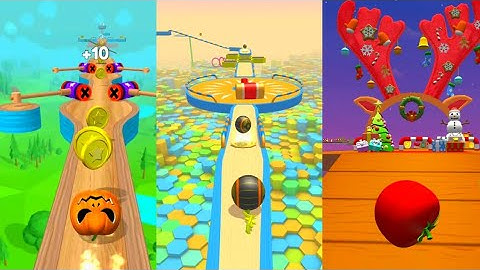 Going Balls vs Action Balls: Gyrosphere Race vs Sky Rolling Ball 3D - Walkthrough All Level Gameplay