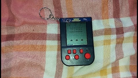 Lets try The Space Invaders Game Keyring