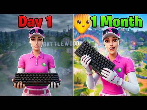 How I’d Learn Keyboard and Mouse in Fortnite (Day 1 vs 1 Month)