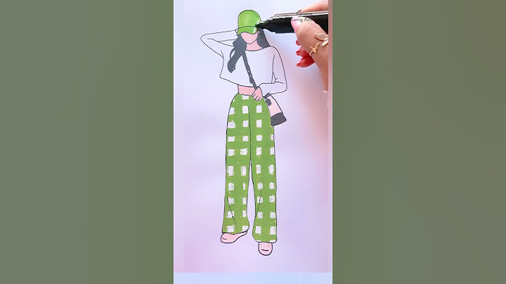 🟢 +👗  Beautiful dress Painting with Roller #CreativeArt #Satisfying
