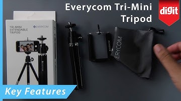Everycom Tri Mini Tripod Key Features