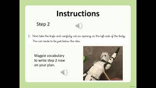 Year 3 - Writing instructions - Thursday 11th February 2021