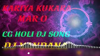 KARIYA KUKARA MAR O CG HOLI DJ SONG | DJ VANDANA | CHHATTISGARH DJ