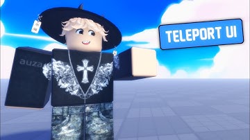 🎮 How to Make a Teleport GUI in Roblox Studio! 🚀