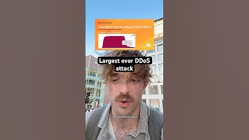 Largest ever DDoS attack @cloudflare  #dev #tech #bigtech #software #cs #cybersecurity