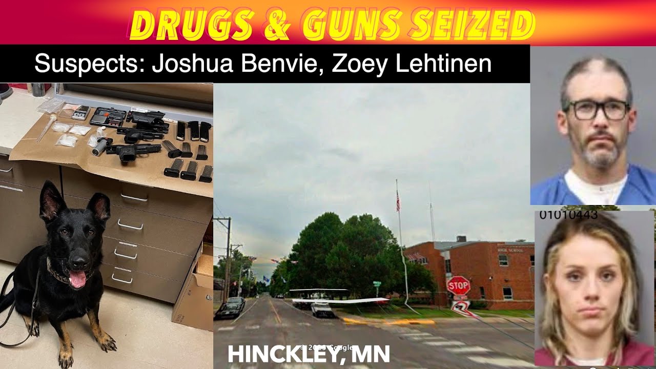 Drugs & Guns Seized In Hinckley, Minnesota - YouTube