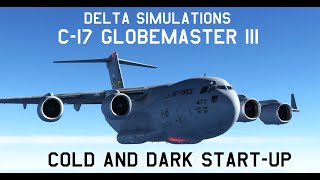 Delta Simulations - C-17 Globemaster III - Cold & Dark Start-up