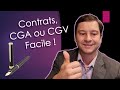 Contrats cga cgv le guide prsentation de la formation