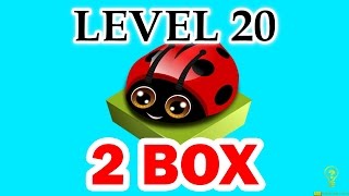 Sokoban Garden 3D Level 20 ( 2 Box ) - Best Solution