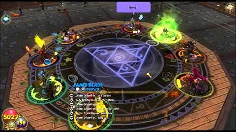 Wizard101- Random 4v4- W/My Ice Wizard