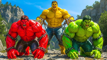 HULK vs RED HULK EPIC BATTLE! However, SHE-HULK Unexpected SAVE Changes Everything!