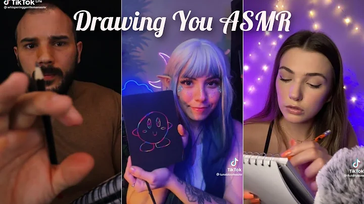 ASMR Drawing/Sketching you tingles and relief Part 2