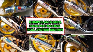 Tes Suara 8 Knalpot Racing Motor Matic 80 Ribuan - Dari Yang Adem Sampe Bacot! Mesin STD