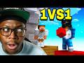 SFIDO GIOCATORI IN 1vs1 NELLE BEDWARS SU BEDROCK EDITION