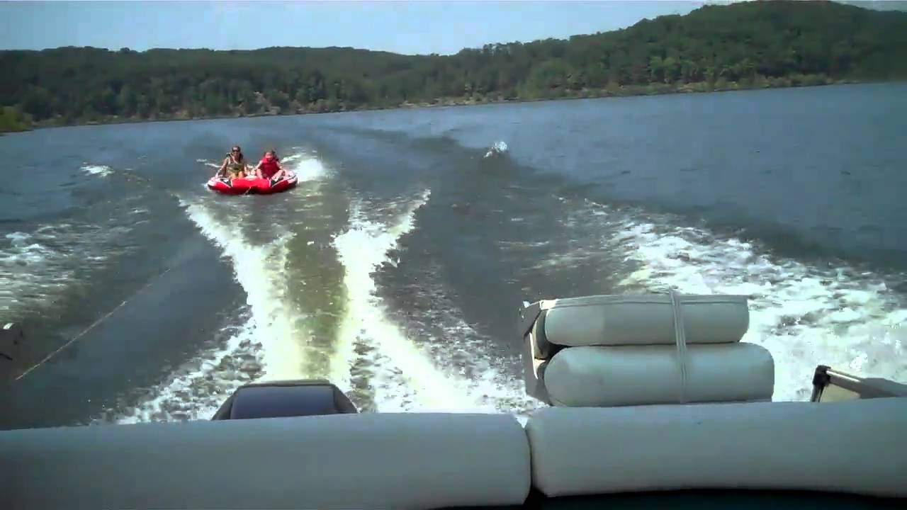 Lake Wappapello Missouri Riding the Tube YouTube