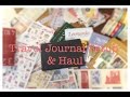 Travel Journal Setup Tutorial & Haul