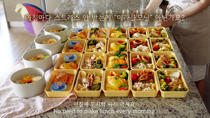 No need to make lunch every morning.