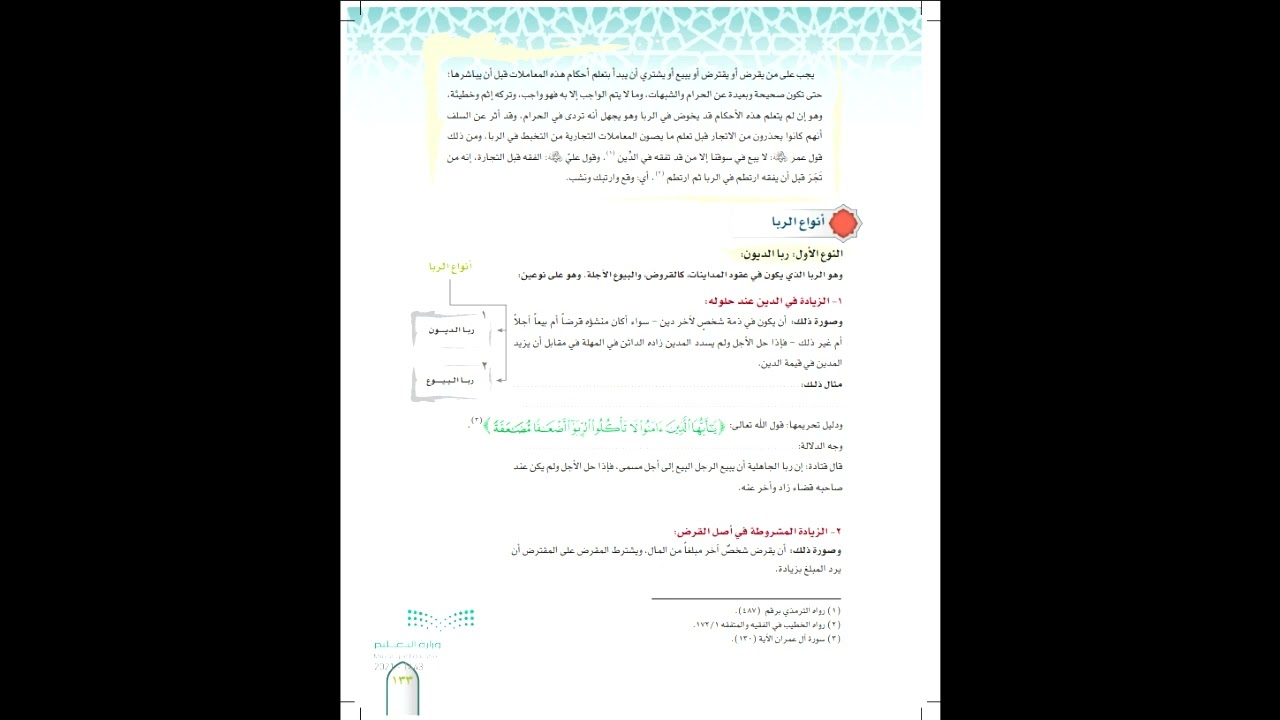 فقه١ درس٢٨ السبب الثاني من أسباب المحرم (الربا)