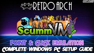 Retroarch: ScummVM Emulation Setup Guide #retroarch #scummvm #emulator