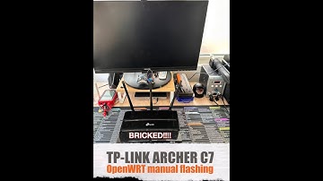 Manual Flashing OpenWRT on a bricked TP Link Archer C7 V5.0 router