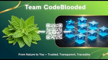 Blockchain Traceability for Ayurvedic Herbs | Team CodeBlooded (SIH25027)