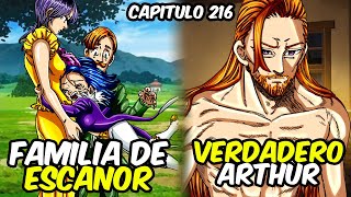 La Familia De Escanor, El Verdadero Arthur Los Cuatro Jinetes Del Apocalipsis Capitulo 216 Español