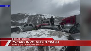 At Least 75 Vehicles Involved In Major Crash On I-70 Near Loveland P