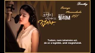 Lily M - I'm Afraid (hun sub) /Orange Marmalade OST/