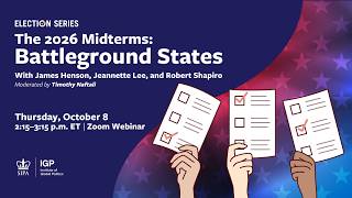 The 2026 Midterms: Battleground States