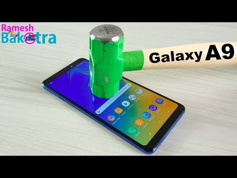 Samsung Galaxy A9 (2018) Screen Scratch Test