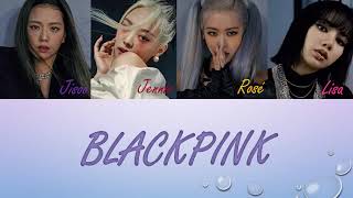 BLACKPINK - Ice Cream Feat. Selena Gomez (Lyrics In Colors)