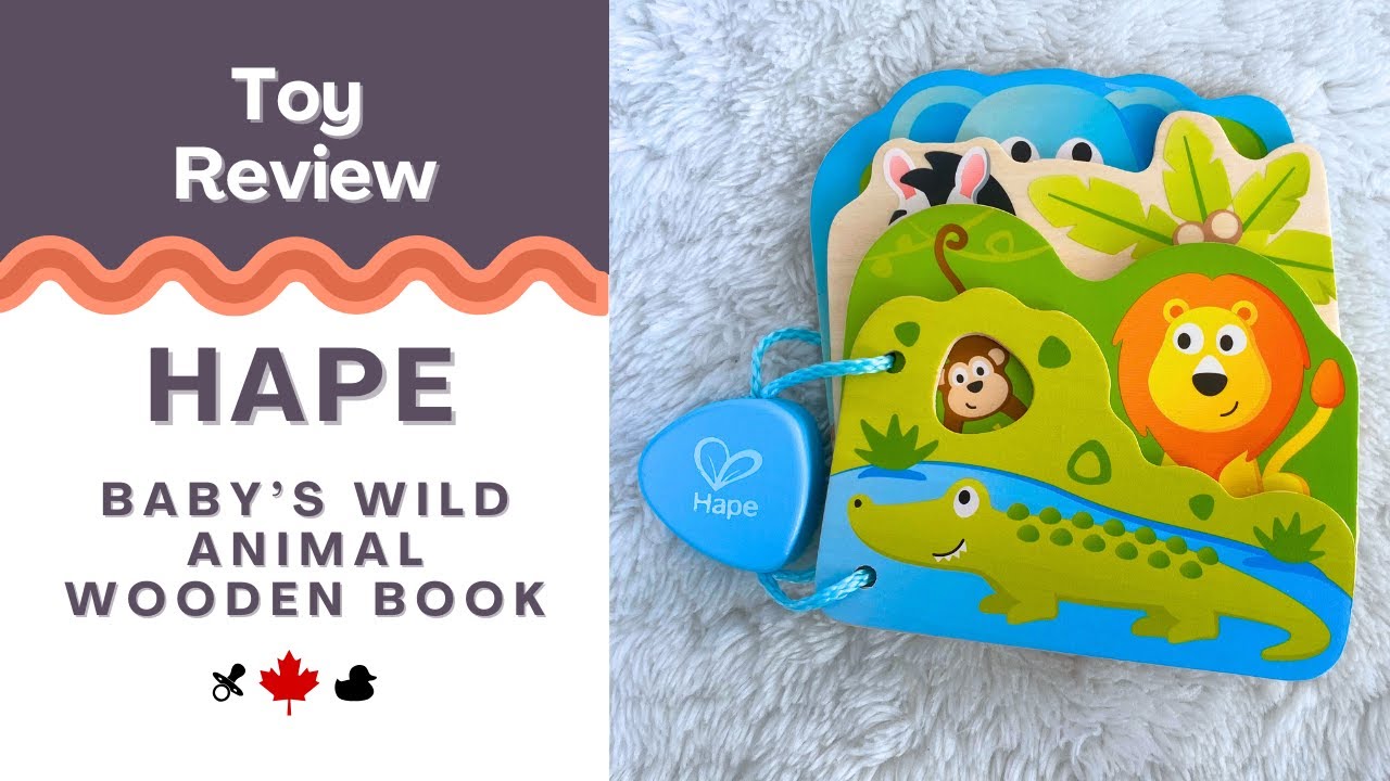 Quick Toy Review - Hape Baby's Wild Animal Book