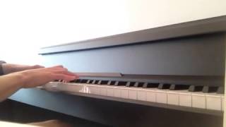 Video thumbnail of "Front Bottoms Flashlight Piano cover."