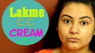 How to apply Lakme CC cream {Delhi Fashion Blogger}