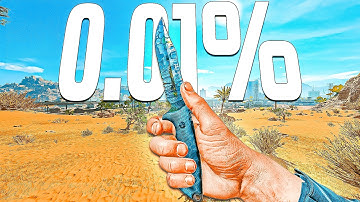 i unlocked dmz’s rarest item with a knife only