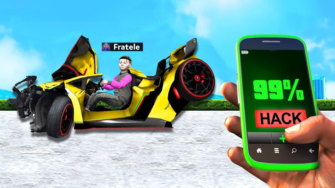 L-am HACKUIT pe FRATELE meu MIC in GTA 5!