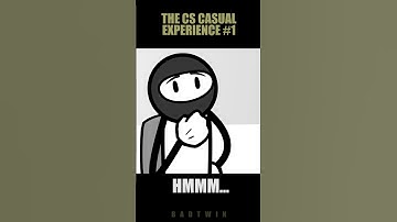 CS CASUAL IS A NIGHTMARE #1 #shorts #csgo #animation