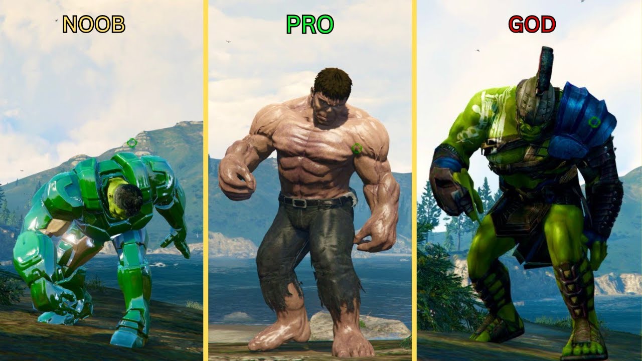 LEVEL ১ থেকে LEVEL ১,০০০,০০০ এ GOD HULK কে আপগ্রেড ! GTA 5