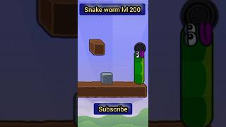 snake worm lvl 300 is impossible ☢️😱 #shorts #youtubeshorts #shortsfeed #snakeworm